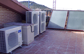 Clitecsa Andalucía aire acondicionado en el exterior