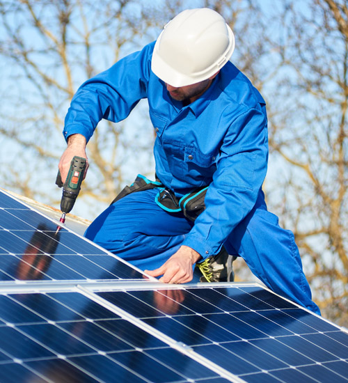 Mantenimiento de placa solar